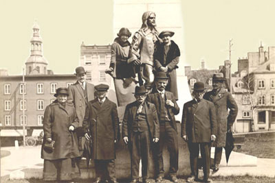 Photograph of participants in the 