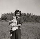 Mary Duta with her little boy Ron, Oak River Indian Reserve, Griswold, Manitoba, © CMC/MCC, Wilson D. Wallis / Ruth Sawtell, PR2005-201