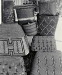 Coiled baskets, © CMC/MCC, J.A. Teit, 