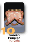 Korean Panpipe