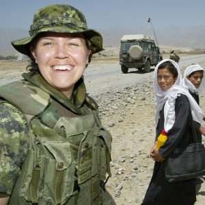 Woman in uniform