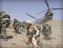 SECURING THE LANDING - Photo: Stephen Thorne/Canadian Press SECURING THE LANDING - Photo: Stephen Thorne/Canadian Press