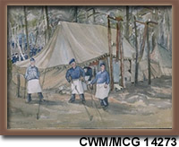 Prisoners' Cook Tent CWM/MCG 14273