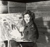 MOLLY LAMB BOBAK, photo - portrait, Canadian War Museum AN20040082-036