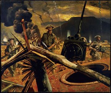 The Hitler line, Charles Comfort, Canadian War Museum, 19710261-2203