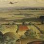 A camouflaged runway, Cedric Kennedy, IWM ART LD 2758