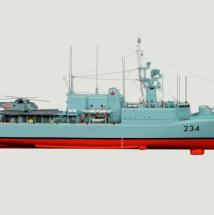 Model, HMCS Assiniboine