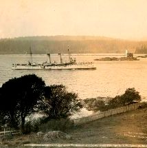 HMCS Rainbow Arriving at Esquimalt, British Columbia, 1910