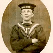 Cecil George Corke, boy sailor, HMCS Niobe