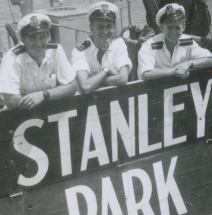 Officers aboard SS Stanley Park