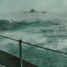 U-210, Seen from HMCS Assiniboine