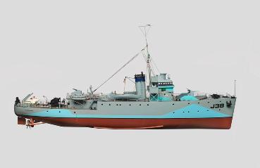 HMCS Caraquet Model