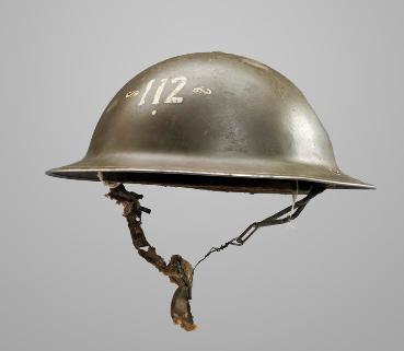 Helmet, Able Seaman G.F. Brown, HMCS Assiniboine