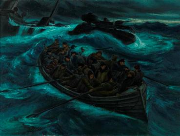 Torpedoed, North Atlantic