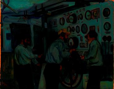 The Watch Below - Engine Room - HMCS Yukon