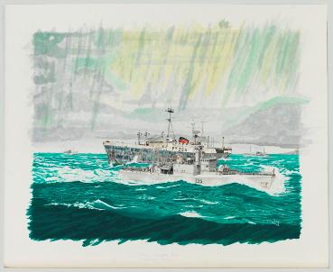 HMCS Chaudire - 1962 Fisheries Patrol