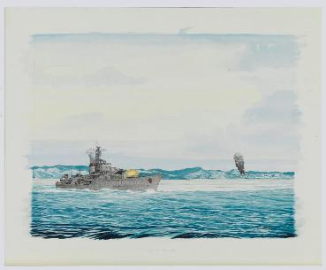 Trainbusting - HMCS Crusader in Korea