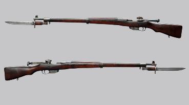 Ross Rifle Mk III with Bayonet 