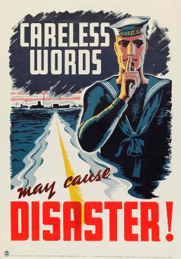 Careless Words may cause Disaster!