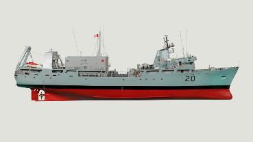 HMCS Cormorant Model