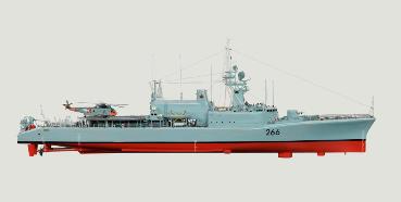 Model, HMCS Nipigon 