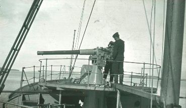 12-Pounder Cannon, HMCS Thiepval