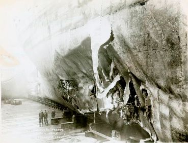 Torpedo Damage, SS Samtucky