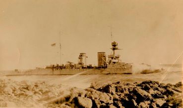 HMS Raleigh Aground, 1922