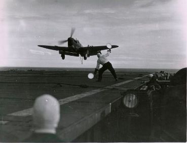 Fairey Firefly Landing