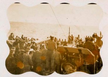 Boxing Match, HMCS Niobe