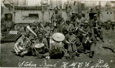 "Stokers Band," HMCS Niobe