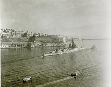 HMCS Ontario in Malta