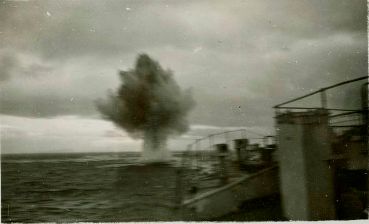 "Squid Explosion", HMCS Copper Cliff