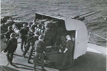 Gun Crew, HMCS Prince Robert