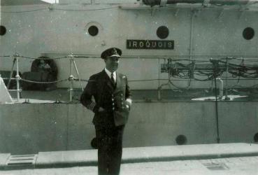 Commander Kenneth F. Adams and HMCS Iroquois