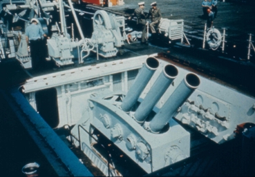 Limbo Anti-Submarine Mortar, HMCS Kootenay