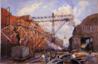 Polsons Iron Work Yard, Ship War Hydra on Stocks