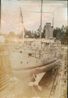 HMCS Rainbow in Drydock, Esquimalt