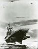 Soviet Aircraft Carrier and Bombers