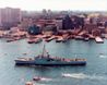 HMCS Terra Nova in Halifax Harbour