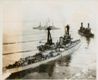 HMS New Zealand (right) and HMAS Australia (left)