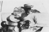 Sailor with Sennet Hat and Camera, HMCS Rainbow