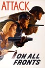 Attack on All Fronts, CWM 19730004-030 Attack on All Fronts, CWM 19730004-030