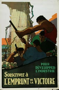 Pour développer l'industrie, souscrivez à l'emprunt de la Victoire, MCG 19850475-005 Pour développer l'industrie, souscrivez à l'emprunt de la Victoire, MCG 19850475-005