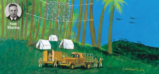 Palm Tree Radar (art: S. Goldsmith)
