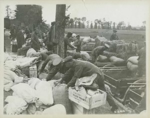 Loading Rations for the Front