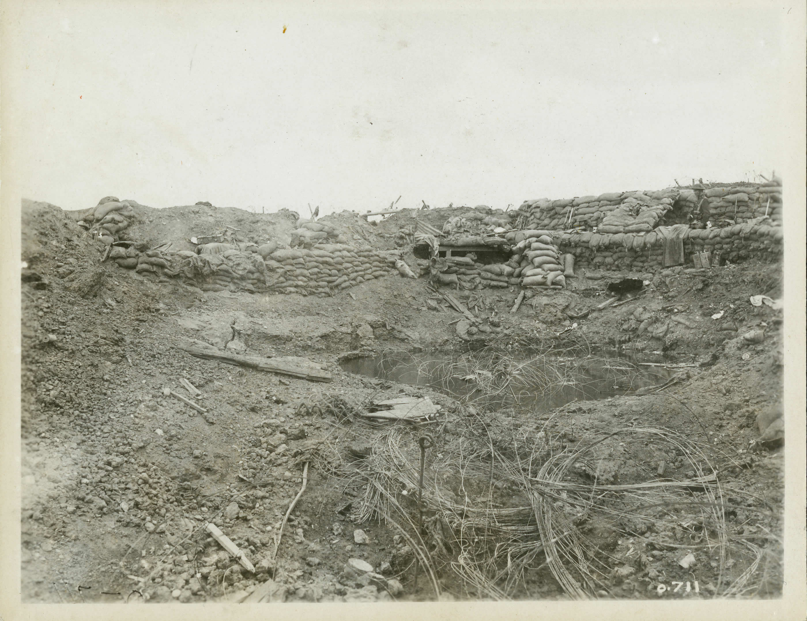 German Mine Crater