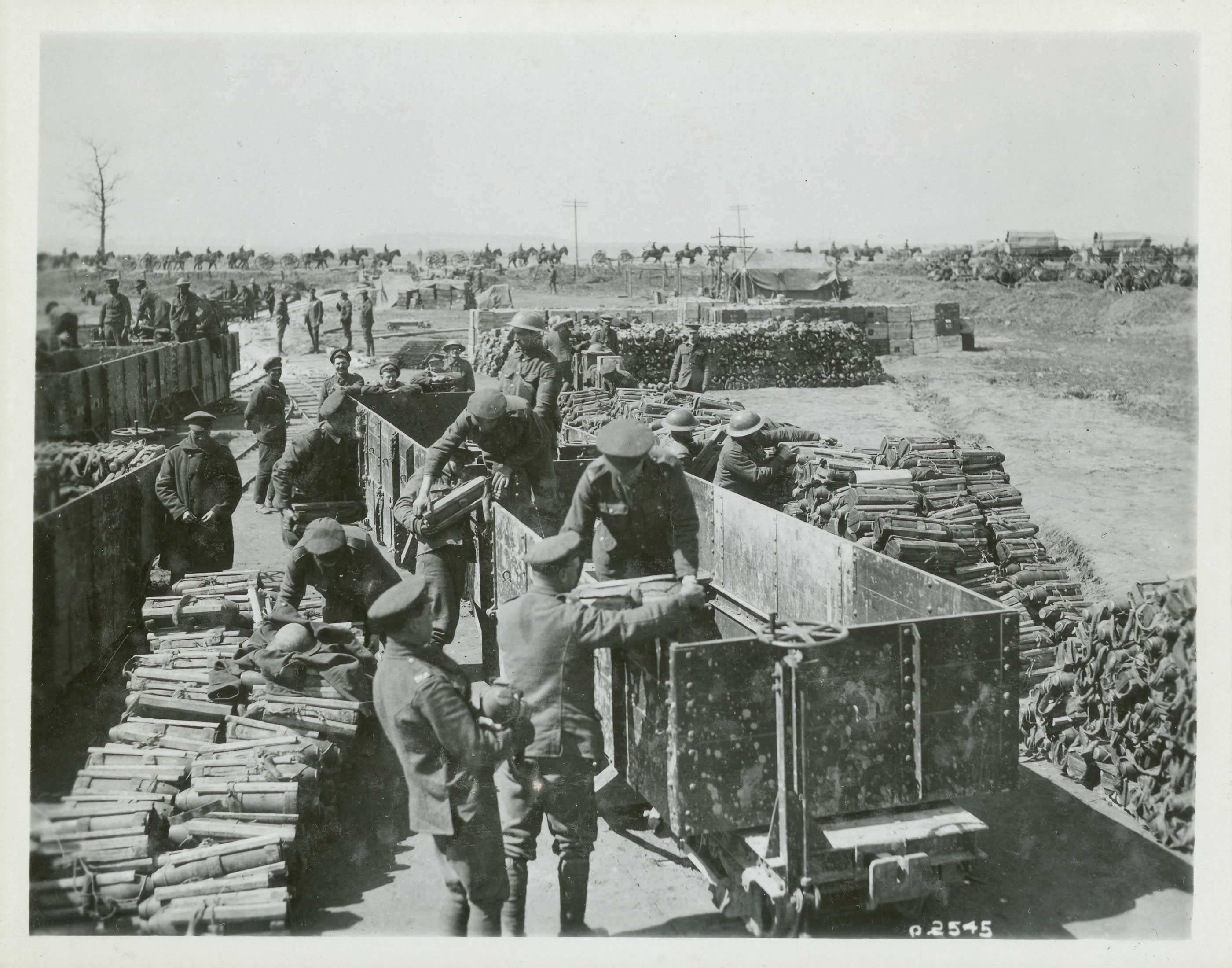 Tactics and Logistics on Land - Supplying War | Canada and the First World  War