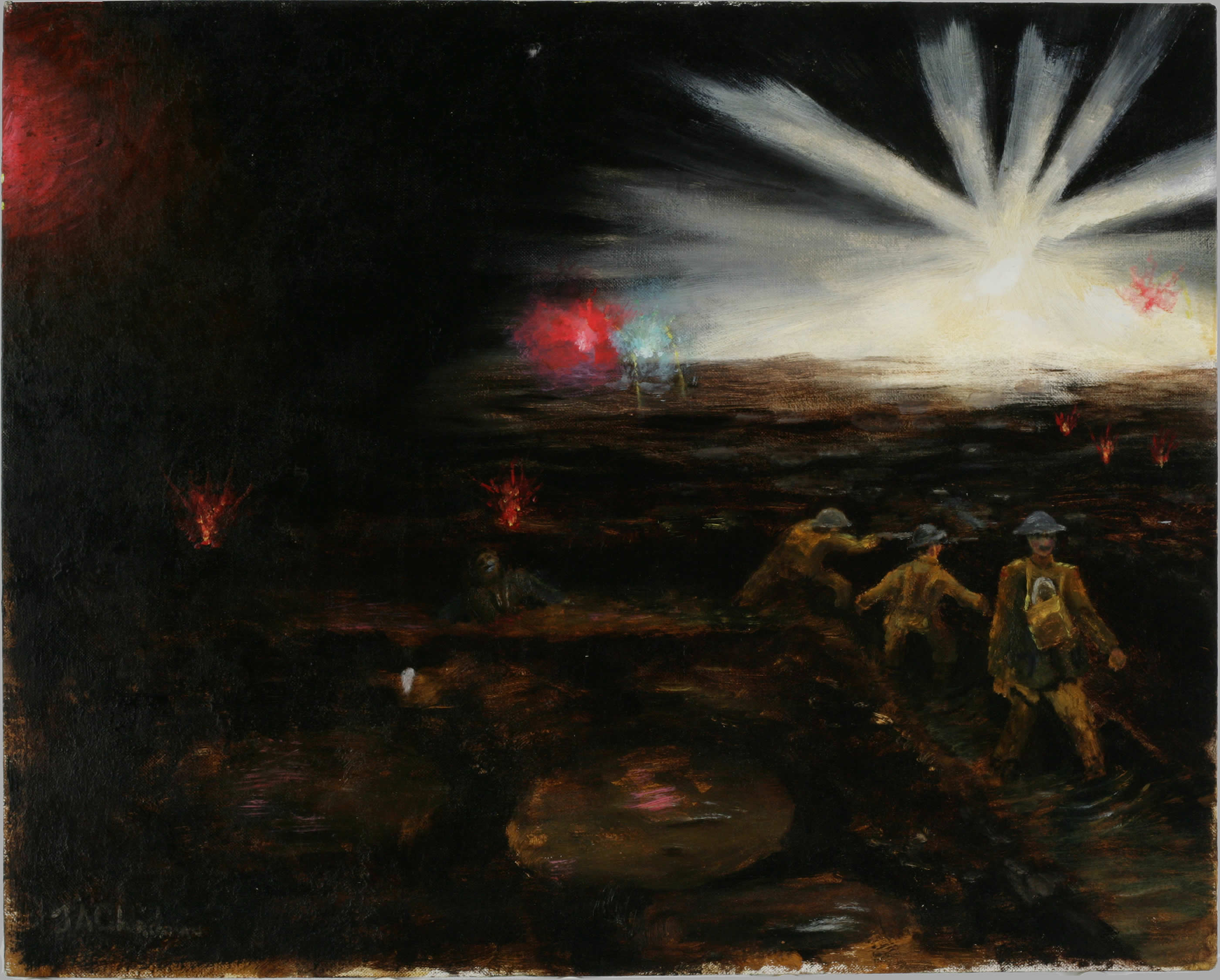 <i>The Front Line - At Night</i>