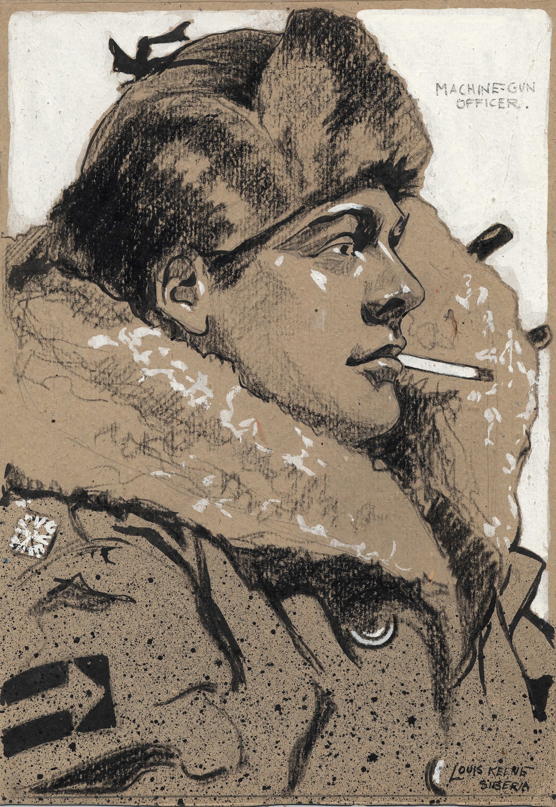 <i>A Machine Gun Officer, Siberia</i>